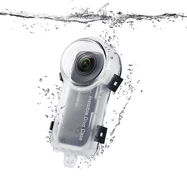 Caixa Estanque Invisível de Mergulho para a Insta 360 X4