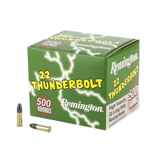 Munição .22LR Thunderbolt 40gr  Remington