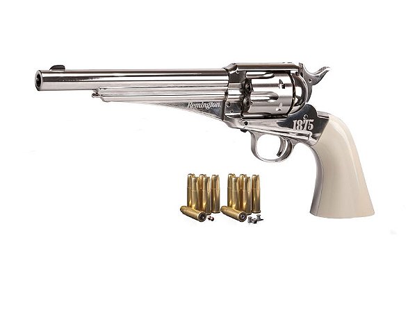 Revólver Remington RR1875  CO2 calibre 4,5mm - Crosman