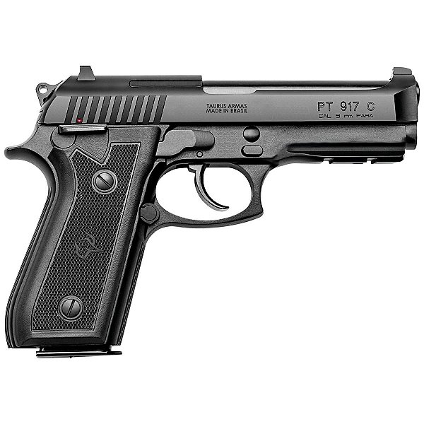 Pistola Taurus 917 - 9mm - 4,3" - 17+1 Tiros - Carbono Fosco