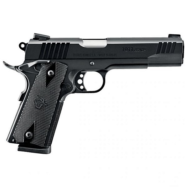 Pistola Taurus 1911 - .45ACP - 5" - 8+1 Tiros - Carbono Fosco