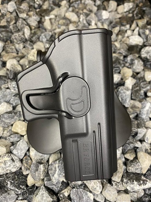 Coldre Externo Destro Glock Compact - Glock G19, 23 e 32 - Polímero