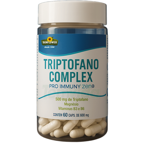 Triptofano Complex 60 Cápsulas Sunflower