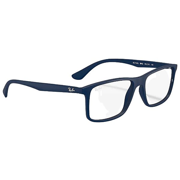 Óculos de Grau - Armação Ray-ban RB7120L 5412 MATTE NAVY - Oticas17