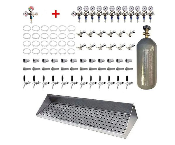 Kit Para Câmara Fria 12 Vias  Com Engate Rápido Completo
