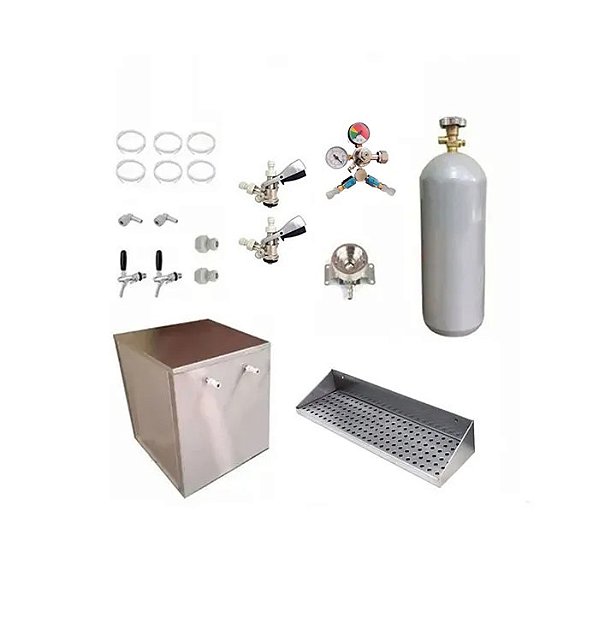 Kit Para Beer Truck 2 vias Inox Completo
