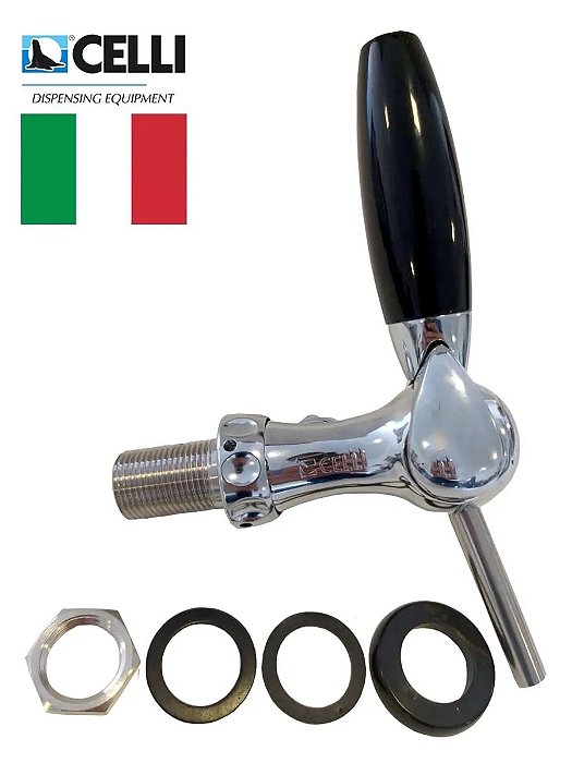 Torneira Belga Globus Belga Celli Legitima Chopp 100% Inox Original