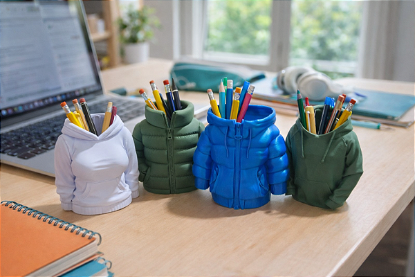 Porta Lápis- Transforme seu cantinho de estudos com peças que organizam e decoram ao mesmo tempo, Escolha sua peça antes de fechar pedido