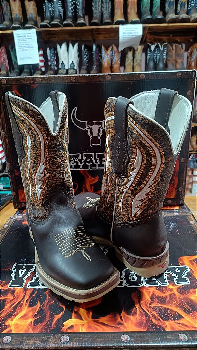 Bota texana solado jump