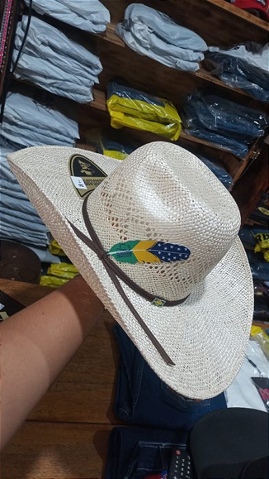 Chapéu Eldorado Company sisal aba 12