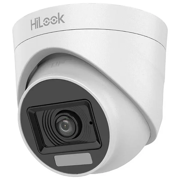 CAMERA HILOOK 2PM DOME COLORIDO C/ MICROFONE 2.8MM THC-T127-LPS (2.8mm)