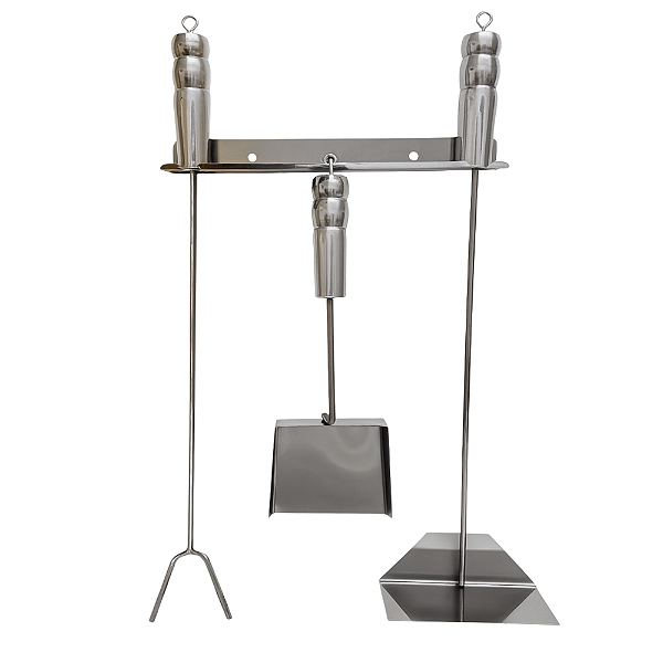 Kit Limpeza de Churrasqueira Com Suporte Bem Grill