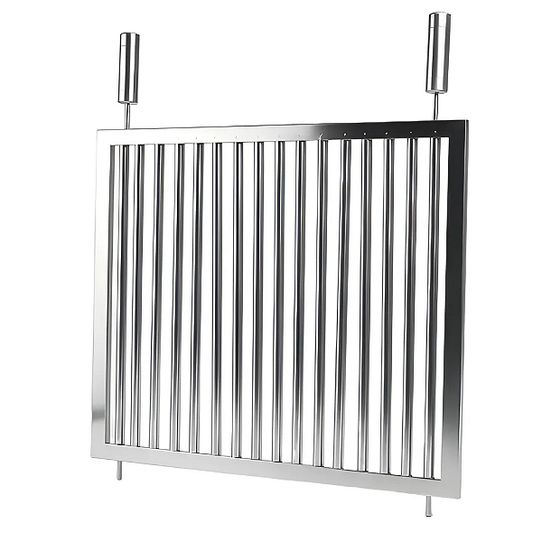 Grelha Parrilla Uruguaia Inox para Churrasqueira