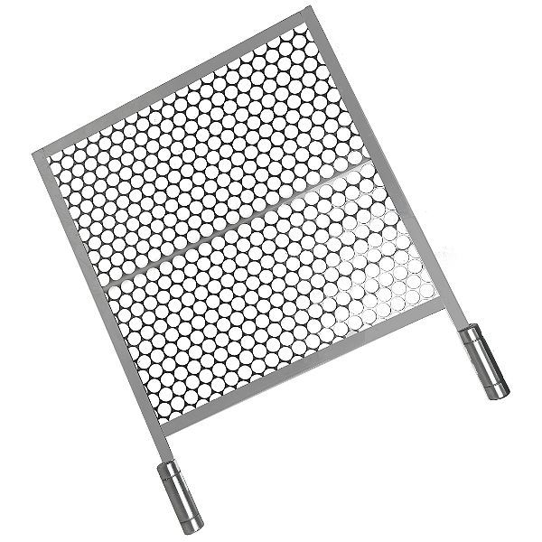 Grelha Moeda Pré Moldada Inox Bem grill