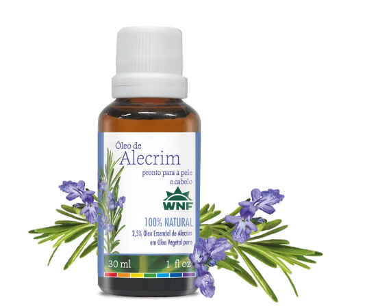 Óleo Essencial Pronto Para Pele Alecrim 30ml WNF