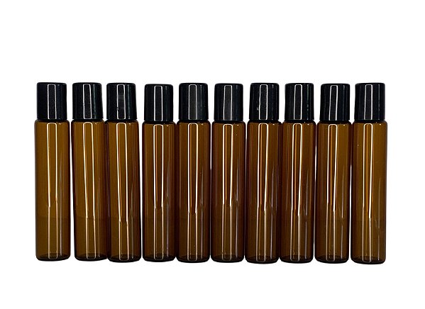 Kit 10 - Vidrinho Roll On Ambar 15ml Lojas Therapon