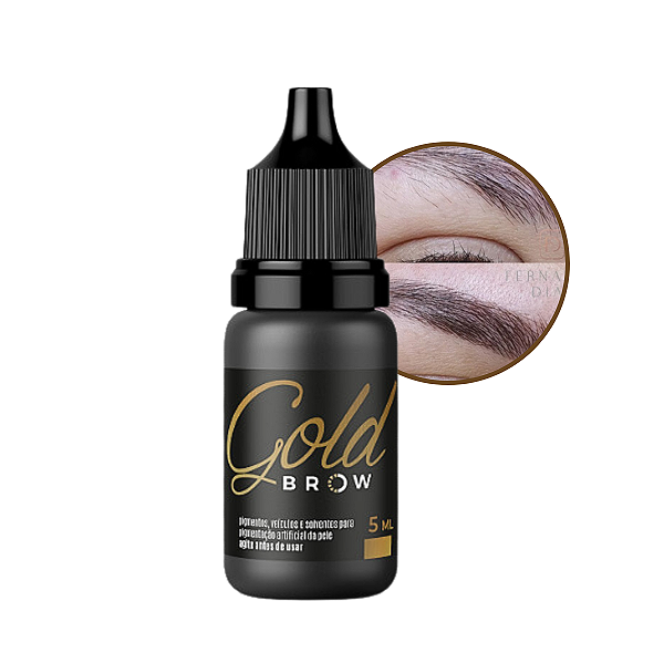 Pigmento Mag Color Gold 5ml Escuríssimo