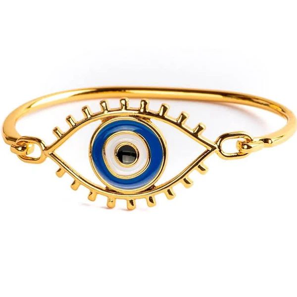 Pulseira Dourada - Olho Grego
