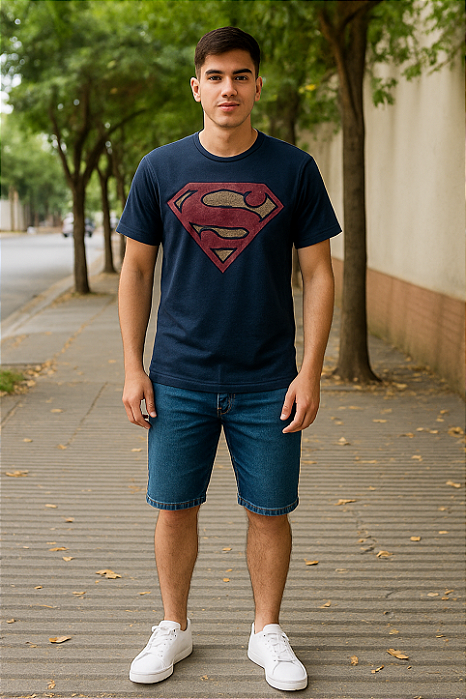 CAMISA MASCULINA SUPERMAN
