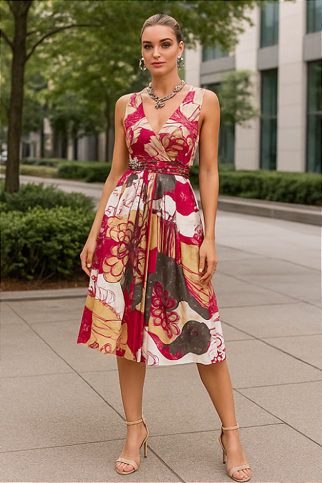 VESTIDO ESTAMPADO DTA