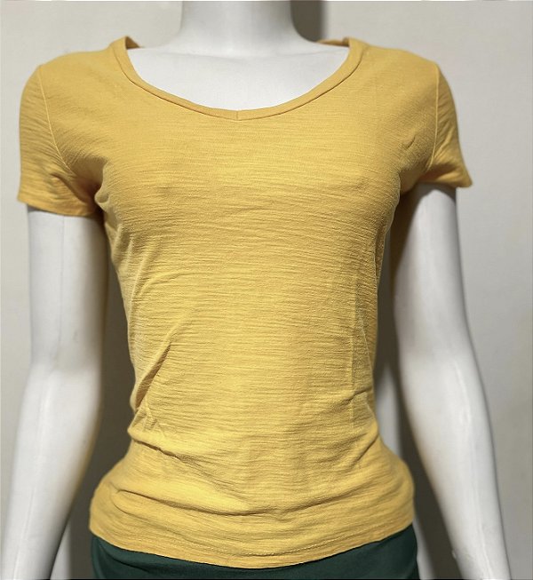 CAMISA AMARELO OURO