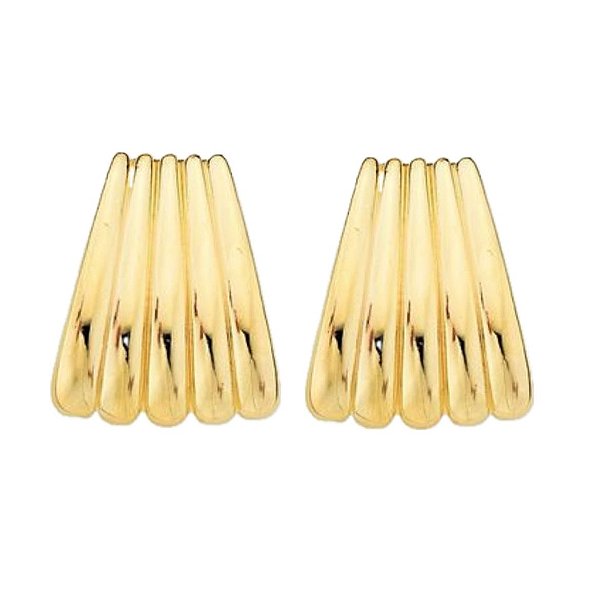 BRINCO LEQUE ORGANICO OURO