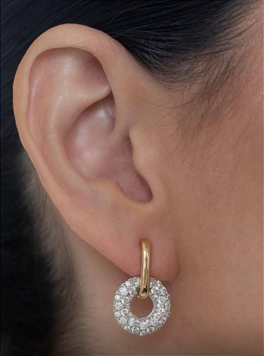 Brinco cravejado dodo