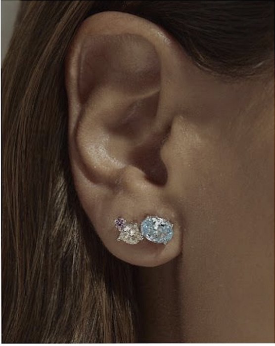 earcuff colorido prata925