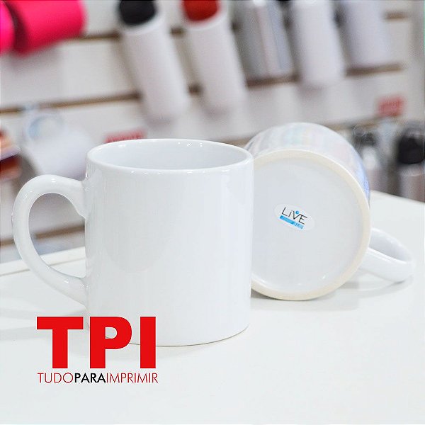 Caneca Sublimática 180ml - LIVE