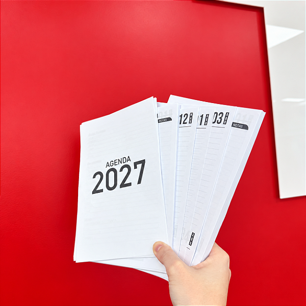 Miolo 2027 para Agenda