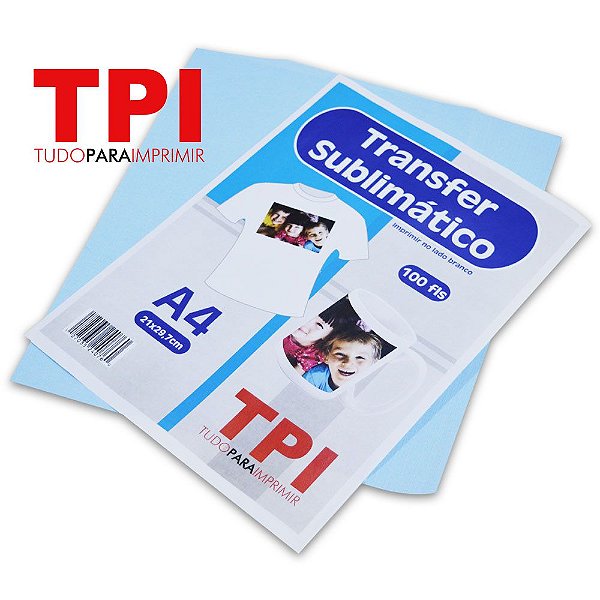 Transfer Sublimático Havir - Pct c/ 100 fls