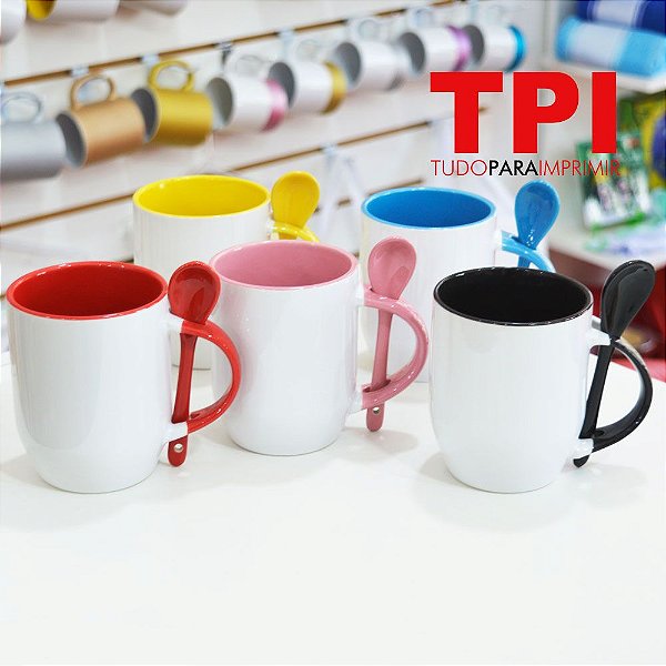 Caneca com Colher LiveSub