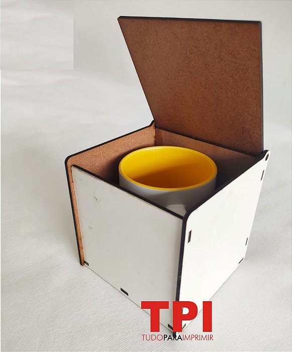 Caixa MDF para 1 caneca
