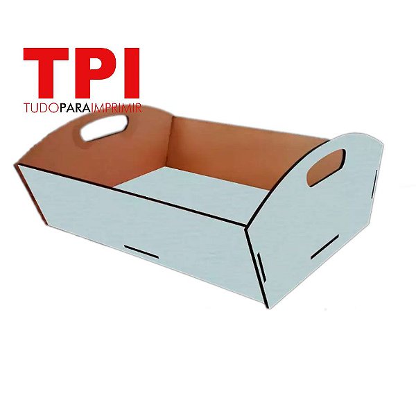 Cesta em MDF A4