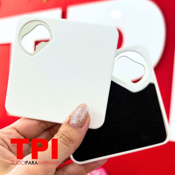Abridor com Porta Copo