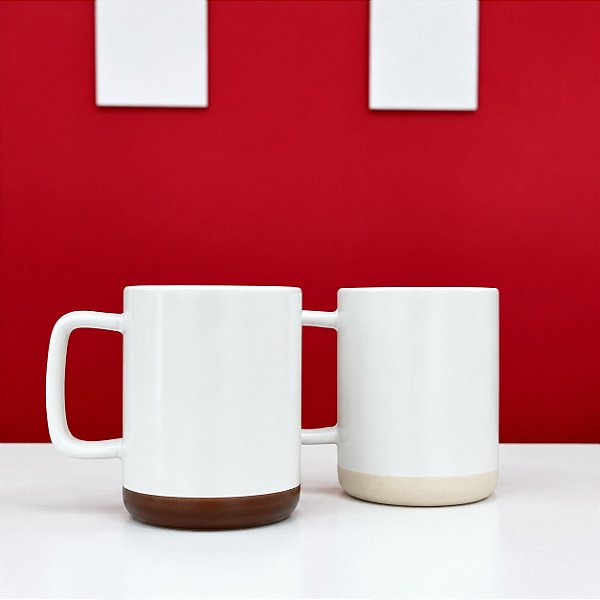 Caneca 360ml  Crema Fosca - LiveSub