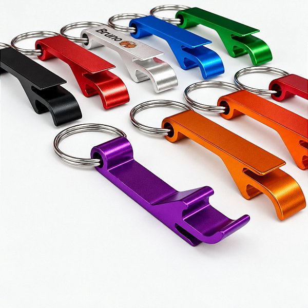 Chaveiro Abridor de Metal Slim - Unidade  -Ref. 9812024