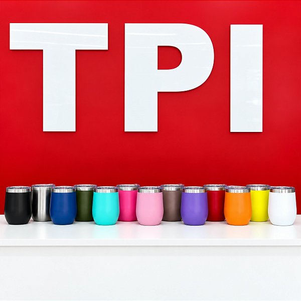 Copo Térmico com Tampa - 350ml - Modelo Cuia - Para Laser e DTF
