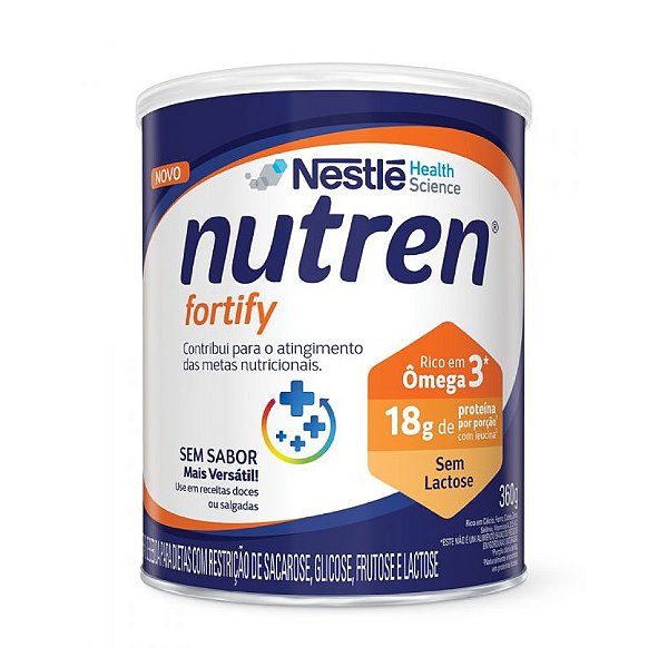 Nutren Fortify Sem Sabor 360g