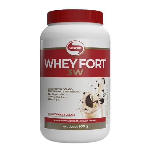 Whey Fort 3W Cookie 900g