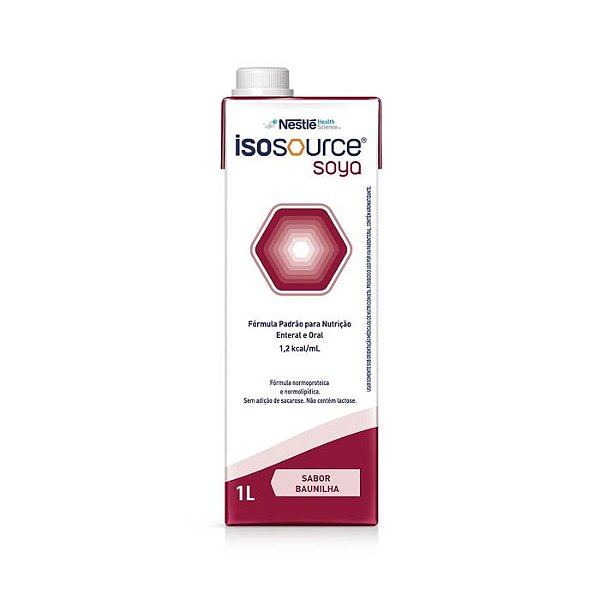 Isosource Soya Baunilha 1000ml - Sistema Aberto