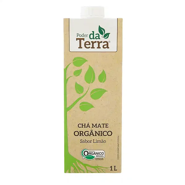 Chá Mate Limão Poder da Terra 1L