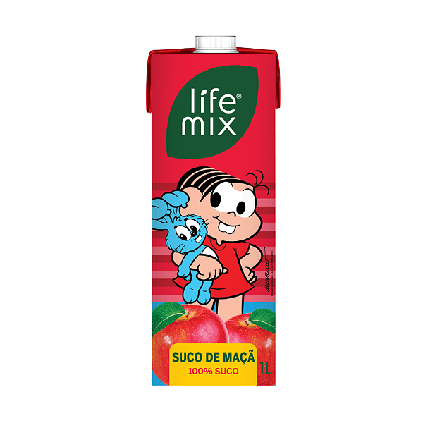 Suco Maçã Turma da Mônica Life Mix 1L