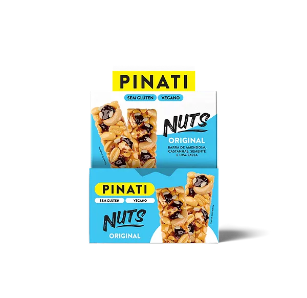 Barra de Nuts Original 30g - Display com 20un
