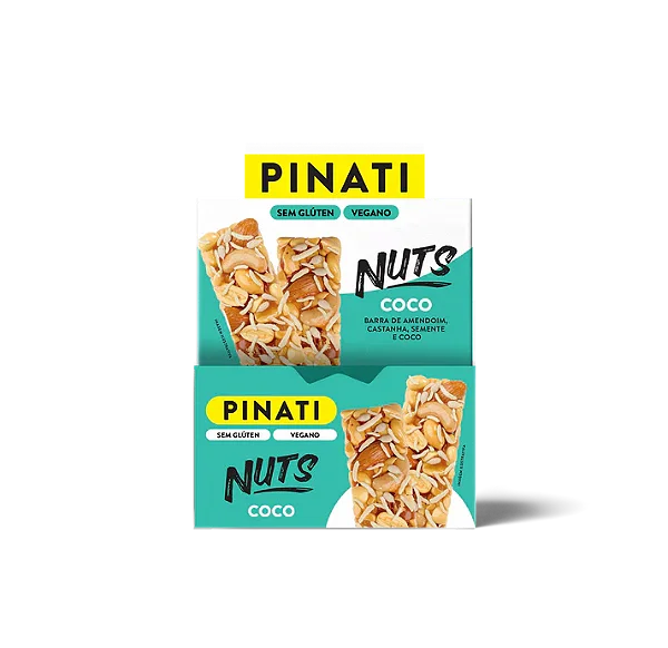 Barra de Nuts Coco 30g - Display com 20un