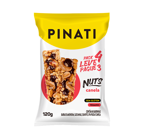 Barra de Nuts Canela 30g - L4P3
