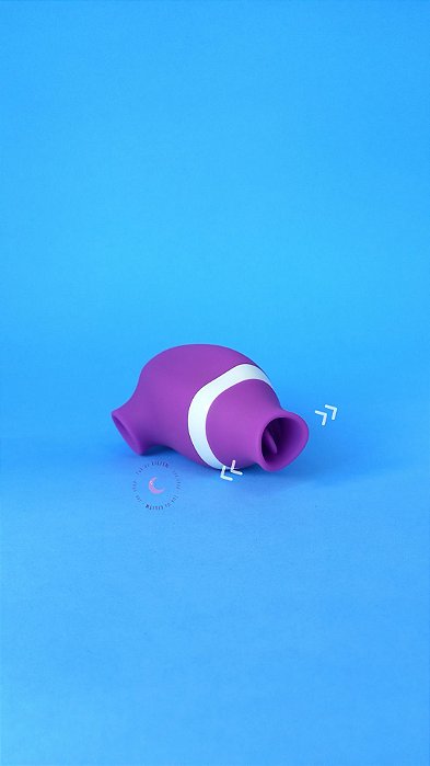Purple | Vibrador Sucção e Língua | 2 em 1