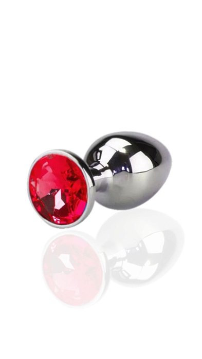 Plug Metal M | Com Joia Vermelha