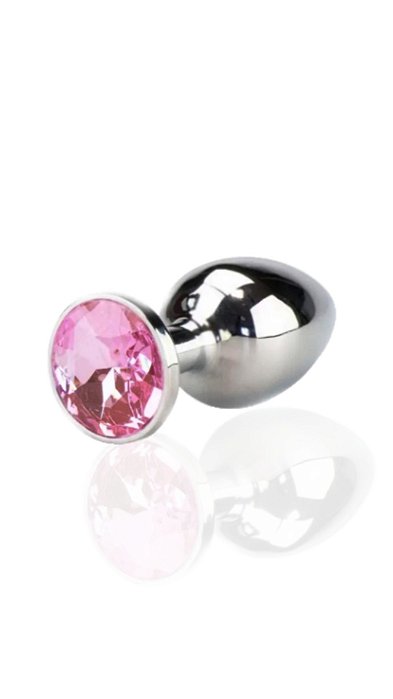 Plug Metal M | Com Joia Rosa