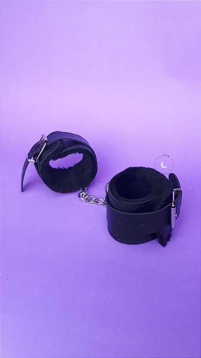 Algemas de Couro Sintético | Com Pelúcia